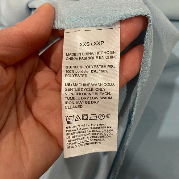 white house black market Blue Brown Ombré Column Dress size Xxs - Picture 6 of 14